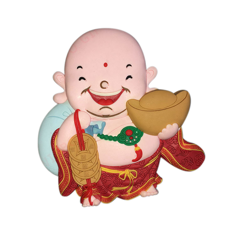 2019新品福祿壽立體(tǐ)冰箱貼